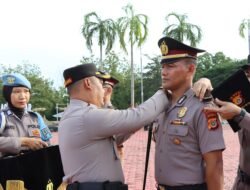 Kapolres Aceh Besar Pimpin Upacara Korp Raport Kenaikan Pangkat 89 Personel TMT 01 Januari 2026