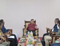 Wagub Aceh Bahas Penanganan Bencana dan Pembangunan Huntara Bersama BUMN