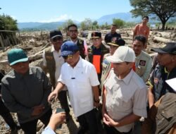 Dampingi Mendagri, Wagub Fadhlullah Tinjau Huntara dan Infrastruktur Terdampak Bencana