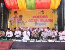 Polres Aceh Besar Gelar Zikir Dan Do’a Bersama Dalam Rangka Muhasabah Dan Do’a Untuk Korban Bencana