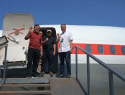 Wagub Aceh Tinjau Pesawat Boeing 737 untuk Manasik Haji dan Umrah