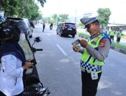 Satgas Gakkum Polda Aceh Laksanakan Patroli dan Penegakan Humanis dalam Ops Keselamatan Seulawah 2026