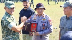 Danpas 1 Brimob Pelopor Dampingi Bupati Aceh Tamiang Lepas Taruna Latsitardanus ke-46 Tahun 2026
