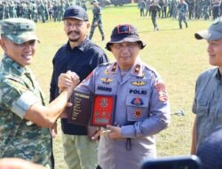 Danpas 1 Brimob Pelopor Dampingi Bupati Aceh Tamiang Lepas Taruna Latsitardanus ke-46 Tahun 2026