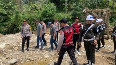 Polres Nagan Raya Tertibkan Tambang Emas Ilegal di Kecamatan Beutong