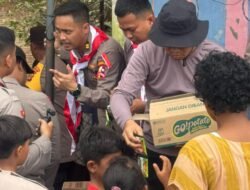 Mahasiswa STIK Angkatan 83 Gelar Trauma Healing di Buket Linteung