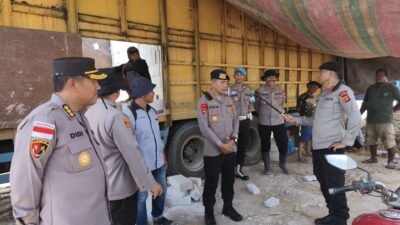 Kapolda Aceh Tinjau Progres Pembangunan Huntap untuk Korban Banjir di Simpang Kanan.