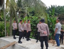 Kapolda Aceh Tinjau Progres Pembangunan Jembatan Bailey di Peusangan