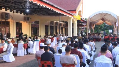 Jalin Silaturahmi dan Perkuat Sinergi, Polres Aceh Utara Gelar Buka Puasa Bersama