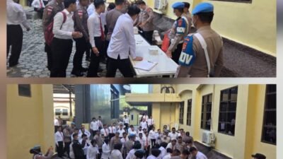 Pengecekan Urine Serentak 2.800 Personel, Polda Aceh Tegaskan Komitmen Zero Narkoba di Internal