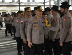 249 Mahasiswa STIK Selesai Pengabdian Masyarakat di Aceh, Wakapolda Pimpin Apel Pelepasan