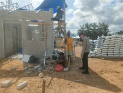 POLRI BANGUN HUNIAN TETAP BAGI KORBAN BANJIR DI KEJURUAN MUDA, PROGRES TERUS MENINGKAT