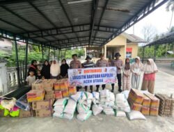 Penyaluran Bantuan Kapolri Berlanjut, Polsubsektor Lapang Salurkan Door to Door di Tengah Ramadhan