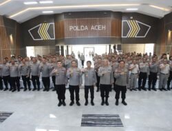 Kapolda Aceh Berikan Arahan kepada Personel Ditpamobvit dan Ditbinmas