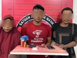 Kasus Sabu di Pirak Timu dan Matangkuli, Polisi Tangkap Dua Pria dan Seorang Perempuan