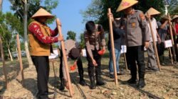 Polres Aceh Utara Tanam Jagung Serentak Dukung Program Ketahanan Pangan Nasional
