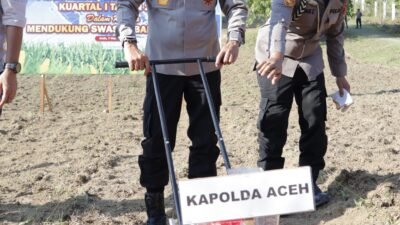 Kapolda Ikuti Tanam Raya Jagung Serentak Kuartal I 2026 Secara Virtual Yang Dipimpin Kapolri