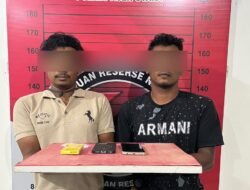 Dari Jalan Landing hingga Tanah Luas, Polres Aceh Utara Ringkus Dua Pelaku Peredaran Sabu