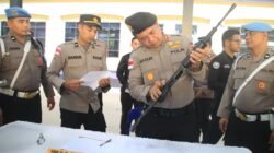 Polda Aceh Gelar Pemeriksaan Senjata Api