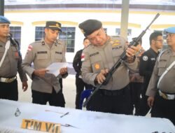 Polda Aceh Gelar Pemeriksaan Senjata Api