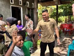Senyum Anak-Anak Mimika dan Hangatnya Kepedulian Satgas Damai Cartenz