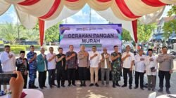 BULOG ACEH DAN POLDA ACEH MELAKSANAKAN GERAKAN PANGAN MURAH MENJELANG LEBARAN IDULFITRI