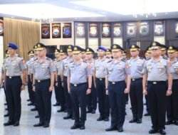 47 Perwira Tinggi Polri Naik Pangkat, 1 Perwira Raih Bintang Tiga