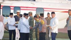 Presiden RI Prabowo Subianto Sholat Idul Fitri Bersama Warga Huntara di Aceh Tamiang Turut dihadiri Kapolda Aceh
