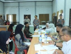 Kapolres Aceh Utara Monitoring Langsung Penerimaan Terpadu Calon Anggota Polri T.A. 2026