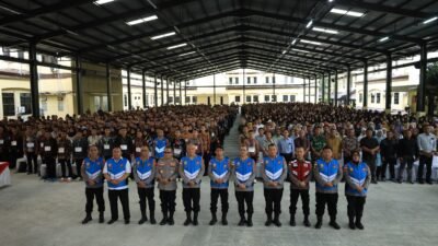 Kapolda Aceh Pimpin Pakta Integritas dan Pengambilan Sumpah Penerimaan Terpadu Calon Anggota Polri 2026