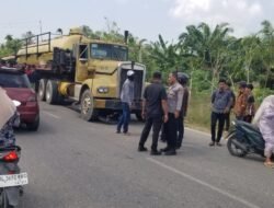 Pria Paruh Baya Meninggal Dunia dalam Kecelakaan di Jalan PT PGE Tanah Luas