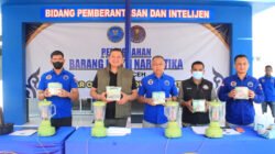 BNN ACEH MUSNAHKAN HAMPIR 5 KILOGRAM NARKOTIKA JENIS SABU