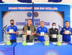 BNN ACEH MUSNAHKAN HAMPIR 5 KILOGRAM NARKOTIKA JENIS SABU