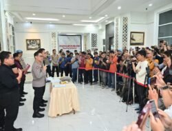 Polda Jambi Gelar Konferensi Pers, DPO Narkotika Berhasil Ditangkap di Tanjab Barat