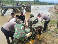 Mayat Laki-laki Ditemukan Mengapung di Aliran Sungai Ara Kundo Kecamatan Langkahan