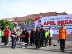 Kapolda Sumsel Pimpin Apel Sabuk Kamtibmas di OKI, Rangkul Berbagai Elemen Masyarakat Jaga Kamtibmas