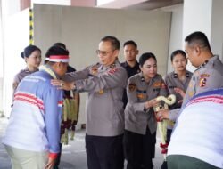 As SDM Kapolri Sambut Kepulangan Kontingen Taekwondo Garbha Presisi Peraih Juara Umum WATA Championship 2026