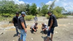 Polres Aceh Besar Lakukan Pengecekan Air Sungai Krueng Jalin Terkait Dugaan Pertambangan Emas Tanpa Izin