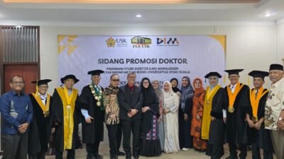 Karo SDM Polda Aceh Raih Gelar Doktor Ilmu Manajemen di Universitas Syiah Kuala