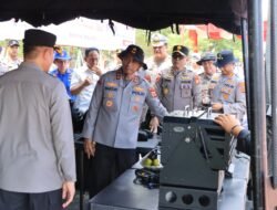Polda Aceh Simulasikan Sispamkota, Tegaskan Pelayanan Humanis Jelang May Day 2026