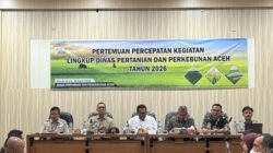 Dirjen LIP Puji Peran TA Khalid, Pemulihan Lahan Pertanian Pascabanjir Aceh Digenjot