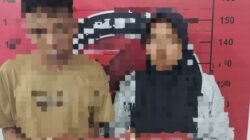 Kotak Rokok Berisi 17 Paket Sabu Seret Seorang Pria dan IRT ke Polres Aceh Utara