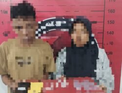Kotak Rokok Berisi 17 Paket Sabu Seret Seorang Pria dan IRT ke Polres Aceh Utara