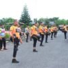 Sebagai Bahan Pertimbangan Karir Personel, Polres Aceh Utara Laksanakan Tes Kesamaptaan Jasmani