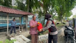 Ditsamapta Polda Aceh Ringankan Tangan Bersedekah dalam Program Jum’at Berkah