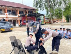 Sat Samapta Polres Aceh Utara Kenalkan Program “Samapta Sahabat Pelajar”