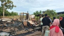 Warkop Sekaligus Rumah di Seunuddon Ludes Terbakar, Kerugian Capai Rp130 Juta