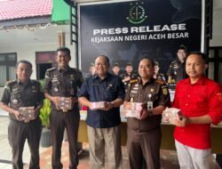 Kajari Aceh Besar Pulihkan Kerugian Negara Nyaris Rp1 Miliar, Sinyal Tegas Berantas Korupsi