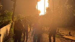 Gemparkan Warga, Pengeboran Sumur di Aceh Utara Semburkan Api