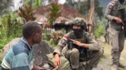 Patroli Humanis Satgas Ops Damai Cartenz-2026 di Sinak Perkuat Kedekatan dengan Masyarakat